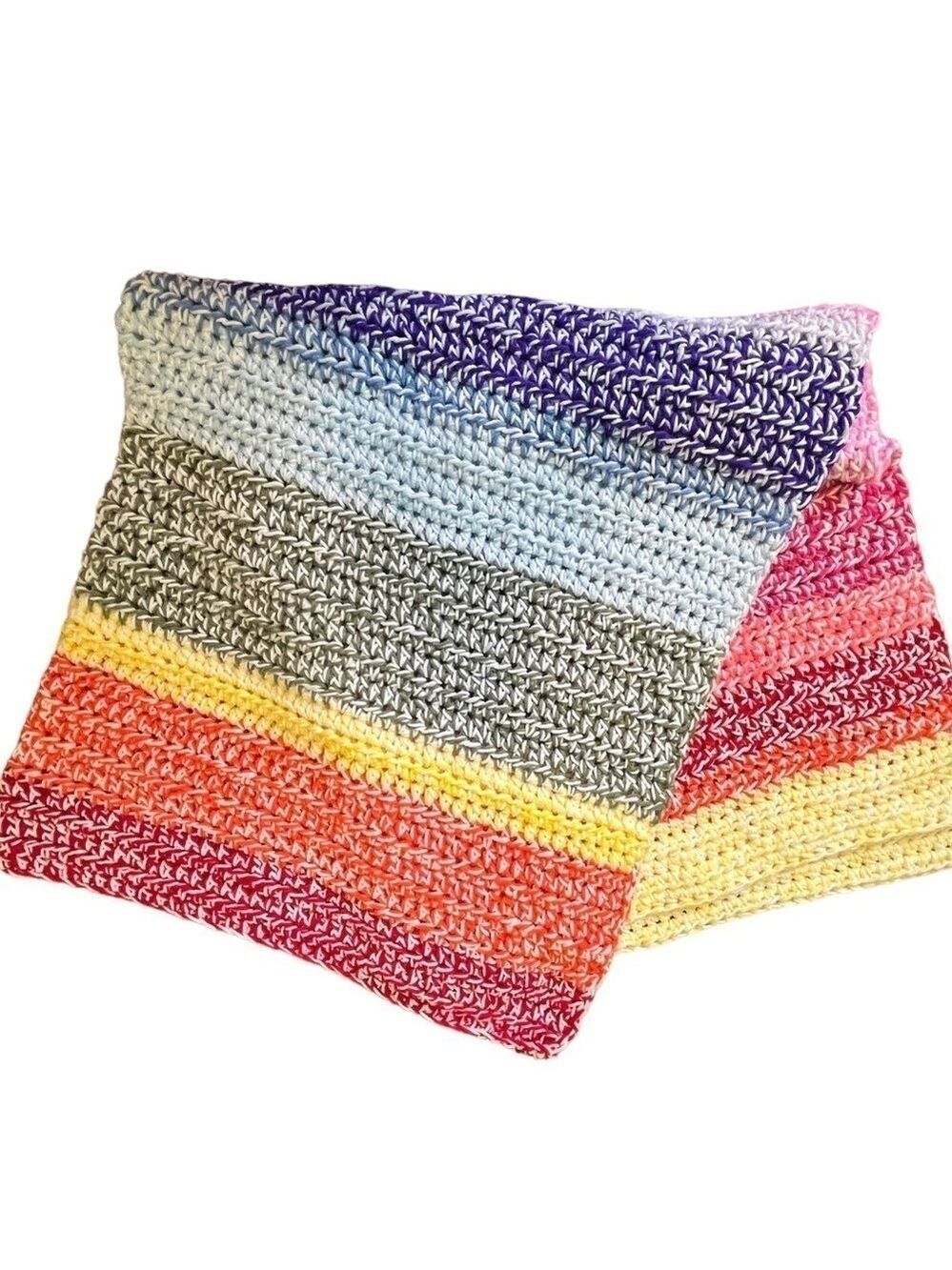 Handmade Crochet Throw Blanket
